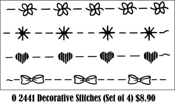 O 2441 Decorative Stitches