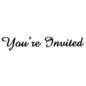 C 562 You're Invited