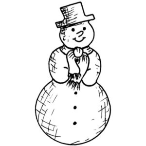 C 86 Snowman #2