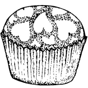 E 1018 Heart Cupcake