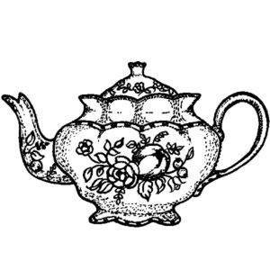 E 2030 Victorian Teapot