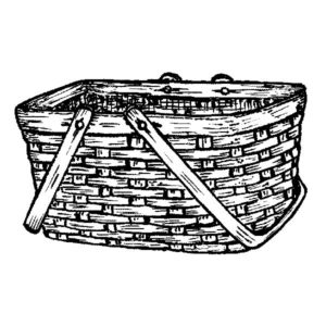 H 2058 Gathering Basket