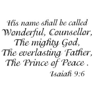 I 942 Isaiah 9:6