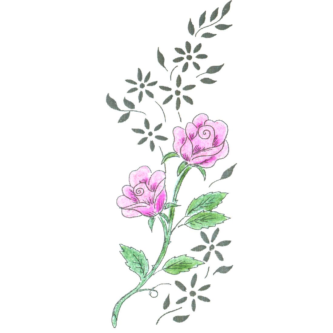 Download 135BC Flower Border | Purple Daisy Design