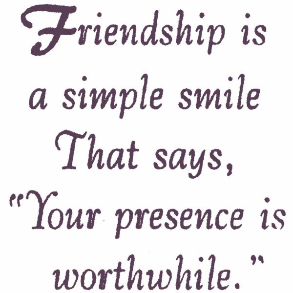 533BC Friendship is a Simple Smile
