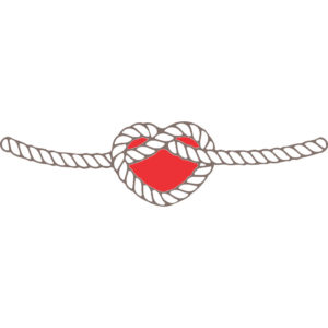 C 2725 Heart Rope color