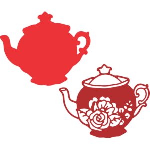 DIE SET 7253 2PC English Teapot