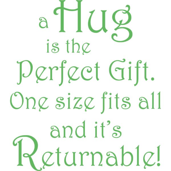 832DRS A Hug Is The Perfect Gift