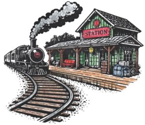 Z 2912 Old-Time Train Station
